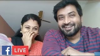 Tamil Serial Real Couple Senthil and Sreeja Talks About KCA6 Final Episode  Facebook Live [upl. by Jeff891]