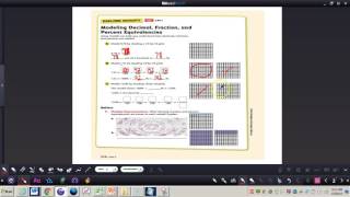 Lesson 82 Percents Fractions and Decimals [upl. by Dukey]