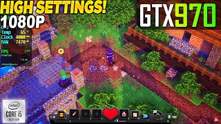 Minecraft Dungeons GTX 970  1080p High [upl. by Graniela960]