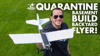 Josh Basement Build ⚡️ Backyard Flyer  Quarantine Project 1 [upl. by Limemann139]