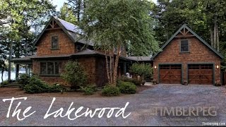 Timberpeg Lakewood Timber Frame Home [upl. by Kciregor]