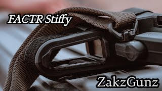 FACTR Stiffy brace rigidity Insert for the SBA3 Unboxing and installation [upl. by Leaffar]