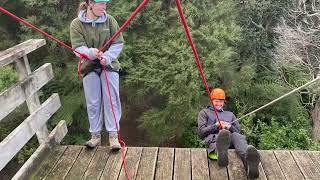 Staff climbing and abseiling training 2024 [upl. by Issor]