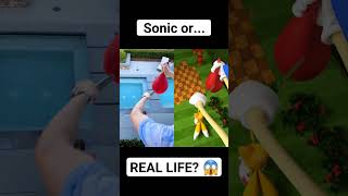 Turned into Sonic 😱 sonicthehedgehog sonic parody [upl. by Honorine986]