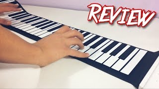 88 keys Flexible Roll up Piano Keyboard  UNBOXING REVIEW [upl. by Artus]