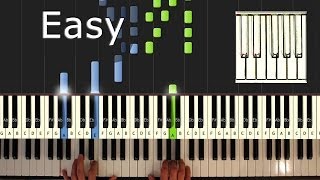 Für Elise  Piano Tutorial Easy  How to play Für Elise synthesia [upl. by Munmro]