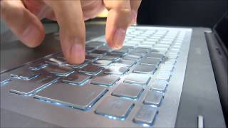 SONY Vaio Fit 15Aのキーボードチェックchecking keyboard [upl. by Garlinda]