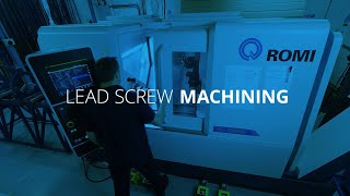 Lead Screw Machining [upl. by Anaeel]