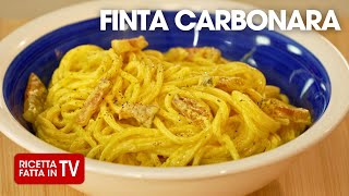 FINTA CARBONARA di Benedetta Rossi  Ricetta TV Fatto in Casa per Voi [upl. by Lednahc]