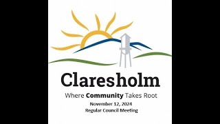 Claresholm Town Council [upl. by Yelsew417]