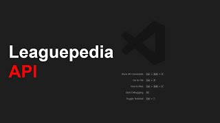 EN Leaguepedia API [upl. by Dusza]