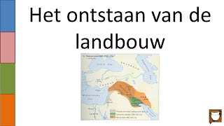 1 Het ontstaan van de landbouw [upl. by Akeihsat]