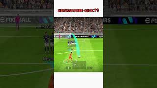 Neymar freekick 🤙 efootball 24 Mobile efootball2024 efootball [upl. by Eecak891]