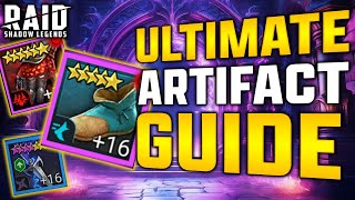 2024 ULTIMATE BEGINNERS GUIDE TO ARTIFACTS  RAID Shadow Legends [upl. by Kelcy]