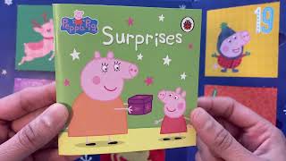 2 Peppa Pig amp Surprises Advent Calendar Book Collection  Read Aloud Books For Children [upl. by Gerius]