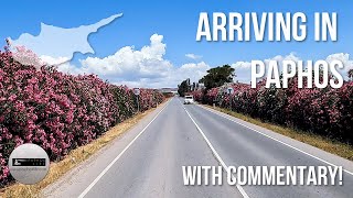 Arriving in Paphos  With Commentary [upl. by Analed252]