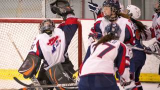 La zone Sports du cégep de SaintLaurent Les Patriotes Hockey Féminin [upl. by Frerichs]