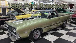 1968 Ford Ranchero 428 Cobra Jet at Classic Rides and Rods [upl. by Eatton794]