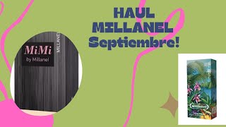 Haul Millanel Septiembre  Sorteo de maquillaje y perfumes [upl. by Dviad299]