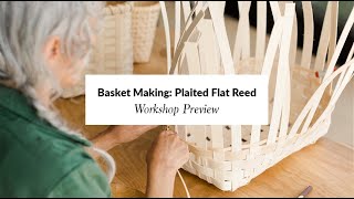 Basket Weaving Plaited Flat Reed [upl. by Cinderella]