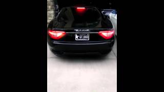 Maserati granturismo 42 with sport exhaust start [upl. by Gabrielson]