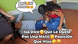 🔴Isa Del Gran Ch¡placaso😱Hasta Ad0l0rid0 Quedo De La😳RodillaElisa Con🥰Mucho Amor Lo Masajea😏😏 [upl. by Shem487]