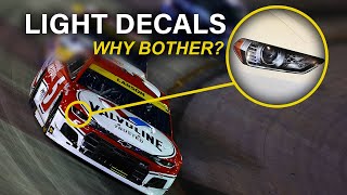 Why Do NASCAR Cars Have FAKE Lights  Tales From the Bottle [upl. by Vittorio]