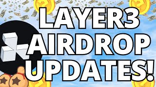 Layer3 Airdrop News Layer3 Launchpad soon [upl. by Dlorag]