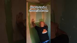 HOW TO TANK A SHOWERWETROOM with BW1 from CT1 bathroom howto diy [upl. by Jerold978]