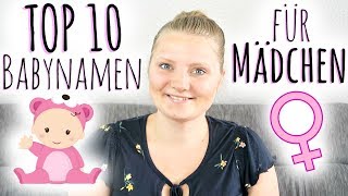 TOP 10 Babynamen die es nicht geworden sind  Namen für MÄDCHEN 💖 [upl. by Kcirdneked]