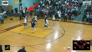 Camden vs Manasquan CONTROVERSIAL Ending in New Jersey Basketball Semifinals 👀 🏀 [upl. by Ybroc]