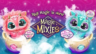 Magic Mixies Magical Misting Cauldron with Interactive 8 inch Blue Plush Toy and 50 Sounds [upl. by Ymeon]