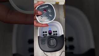 KNQZE Foot Spa MassagerCollapsible amp Bubble amp Remote Control  Review and demo [upl. by Rausch]