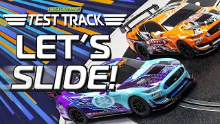 SCALEXTRIC  LETS SLIDE [upl. by Kcirdek733]