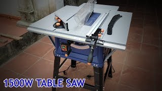 1500W Table Saw for Woodworking DIY at home [upl. by Brianna470]