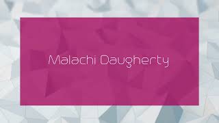 Malachi Daugherty  appearance [upl. by Lourdes]