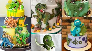 Dinosaur Theme Cake  Dino Cake Designs For Kids Birthday Party 🦖 [upl. by Tiler]