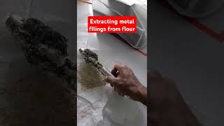 metal fillings extraction from flourfoodbakingPOVUSAukPNG [upl. by Milt119]