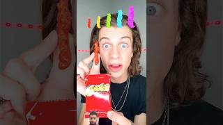 Gummy Bear vs Spicy Cheetos food gummys mukbang eating shorts ytshorts [upl. by Eleph466]