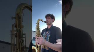 What if ‘Sparks’ by Coldplay had a Tenor Saxophone intro by evanjacobsonn  TikTok Talent [upl. by Pepper]