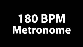 180BPM Metronome Beat  MP3 Metronome [upl. by Selby628]