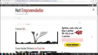 Como Criar um Blog Profissional em Minutos [upl. by Feltie]