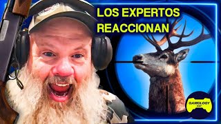 Cazador REACCIONA al videojuego de caza MAS REALISTA  Los Expertos Reaccionan [upl. by Northington]