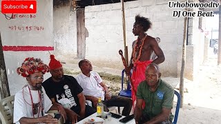 High Chief Oteme of Ughelli kingdom urhobowoodtv djonebeat olorogunose comedyfilms funny ai [upl. by Karlie341]