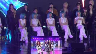 GIDLE Reaction to New jeans Full Performance at KGMA 2024 [upl. by Waldack]