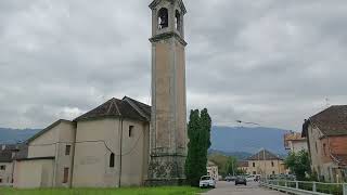 Puos III church Alpago IX Veneto Italy 011024 alpago veneto driving church [upl. by Bron460]