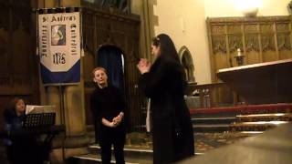 Opera Masterclass by Oksana Lesnichaya at Inverness Cathedral [upl. by Iyre]