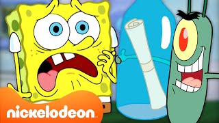 SpongeBob amp TMNT  Setiap Kali Plankton HAMPIR Menang 😅  Kompilasi 60 Menit  Nickelodeon Bahasa [upl. by Hcra]