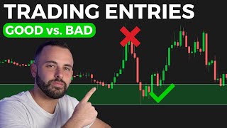 The Importance of Your TRADING ENTRY  2 LIVE Trading Examples [upl. by Cottrell]