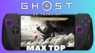 Asus Rog Ally X Ghost of Tsushima Gameplay l FSR 30 High Settings [upl. by Llered]